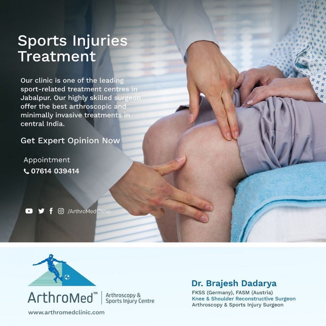 Dr Brajesh Dadarya - ArthroMed Arthroscopy & Sports Injury Centre﻿ - sports injury
