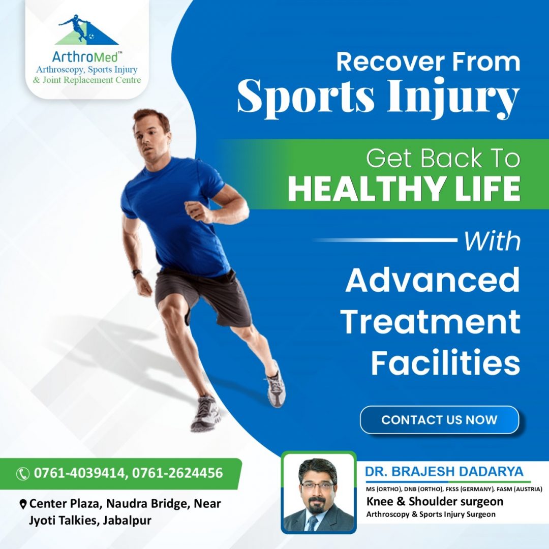 Dr Brajesh Dadarya - sport injuryArthroMed Arthroscopy Sports Injury Centre﻿ knee replacement shoulder pain